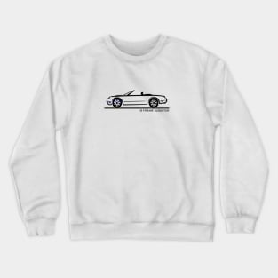 2002-2005 Ford Thunderbird Silhouette Crewneck Sweatshirt